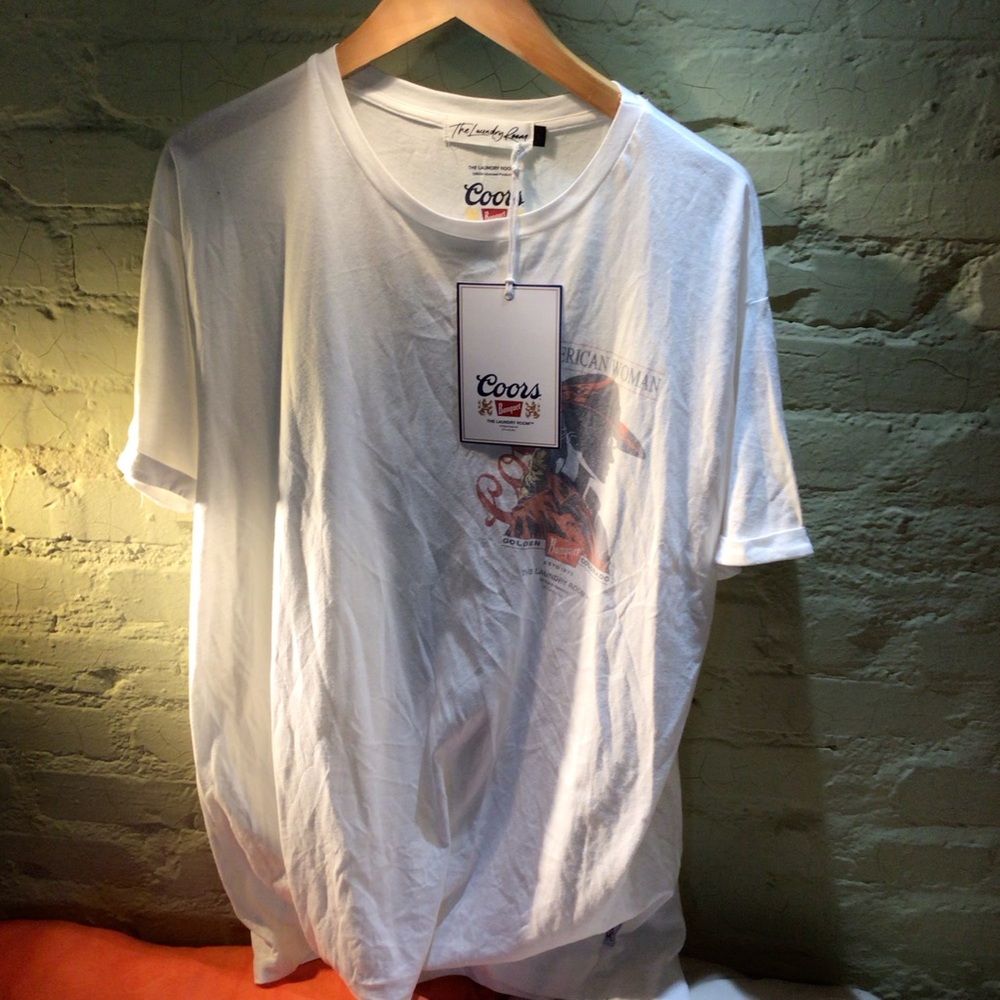 NEW ! The Laundry Room American Woman Tee